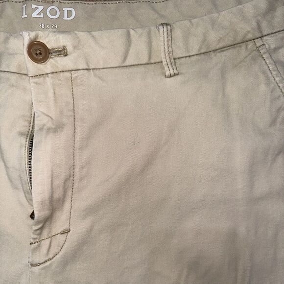 AMERICAN CHINO FLAT-FRONT STRAIGHT FIT PANT - KHAKI - Picture 2 of 2